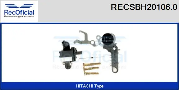 Holder, carbon brushes (RECSBH20106.0)