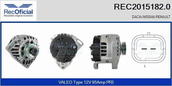 Alternator (REC2015182.0)