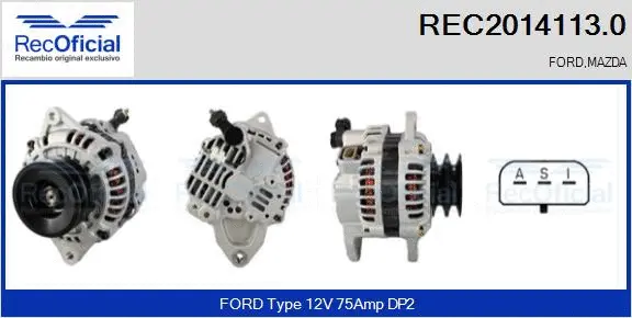 Alternator (REC2014113.0)