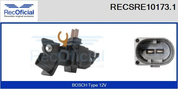 Alternator Regulator (RECSRE10173.1)