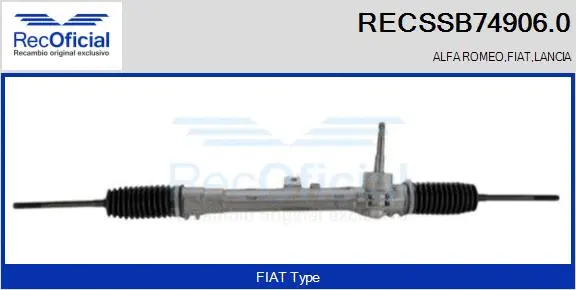 Steering Gear (RECSSB74906.0)