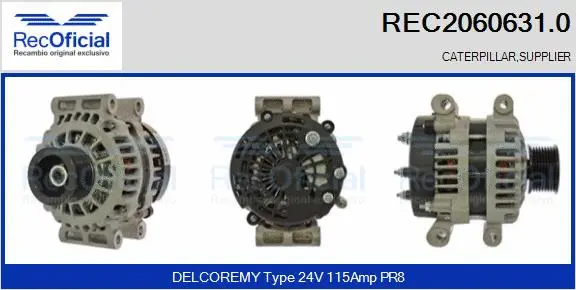 Alternator (REC2060631.0)