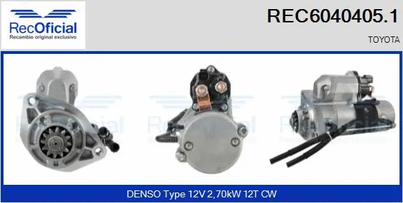 Starter (REC6040405.1)