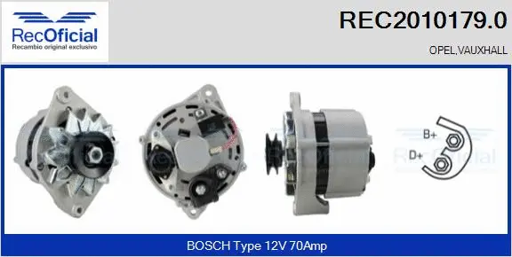 Alternator (REC2010179.0)