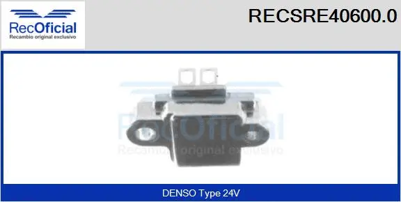 Alternator Regulator (RECSRE40600.0)