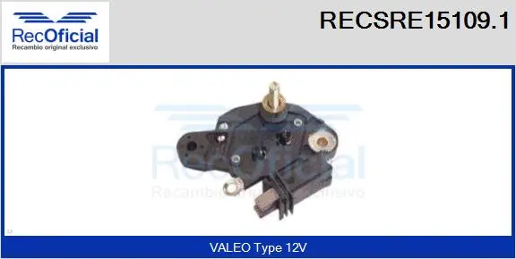 Alternator Regulator (RECSRE15109.1)