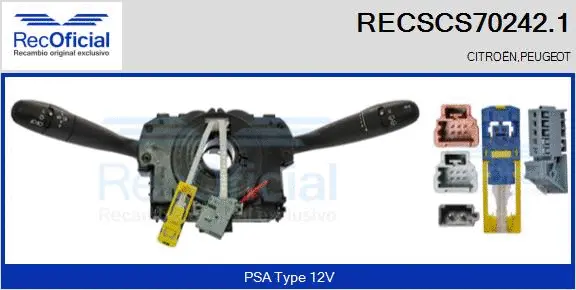 Steering Column Switch (RECSCS70242.1)