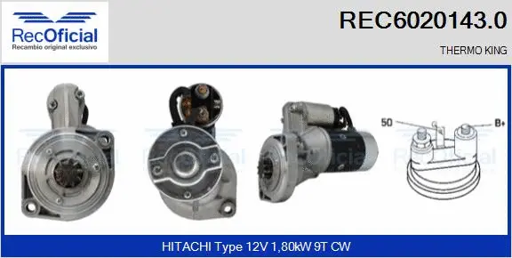 Starter (REC6020143.0)