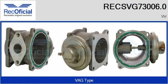 EGR Valve (RECSVG73006.0)