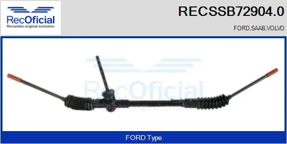 Steering Gear (RECSSB72904.0)