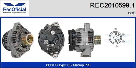 Alternator (REC2010599.1)