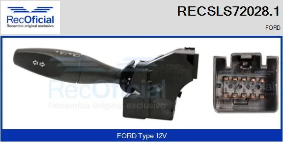 Steering Column Switch (RECSLS72028.1)