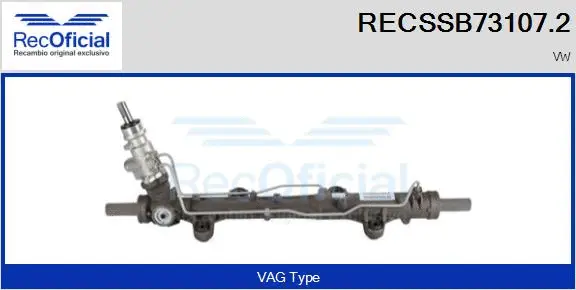 Steering Gear (RECSSB73107.2)