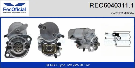 Starter (REC6040311.1)