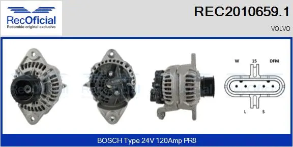 Alternator (REC2010659.1)