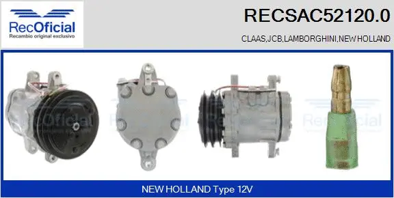 Compressor, air conditioning (RECSAC52120.0)