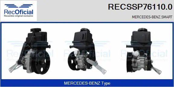 Hydraulic Pump, steering (RECSSP76110.0)