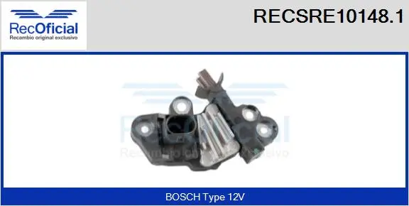 Alternator Regulator (RECSRE10148.1)