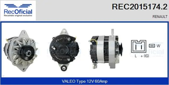 Alternator (REC2015174.2)