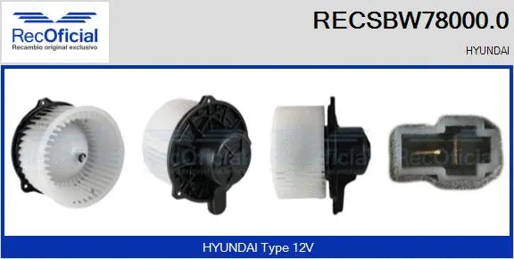 Interior Blower (RECSBW78000.0)