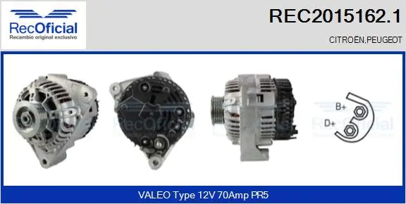 Alternator (REC2015162.1)