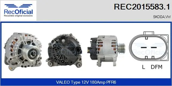 Alternator (REC2015583.1)