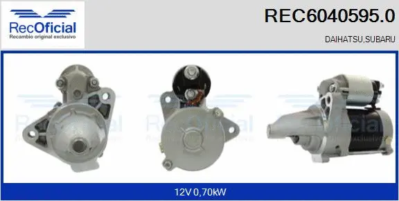 Starter (REC6040595.0)