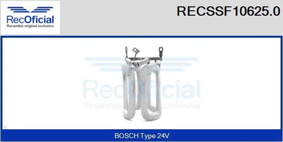 Field Winding, starter (RECSSF10625.0)