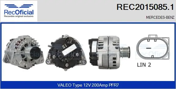 Alternator (REC2015085.1)