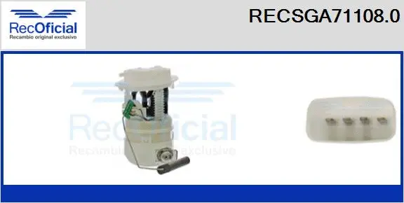 Fuel Feed Unit (RECSGA71108.0)