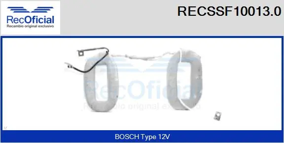 Field Winding, starter (RECSSF10013.0)