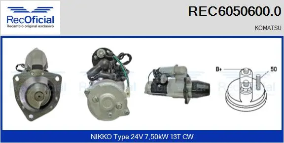 Starter (REC6050600.0)