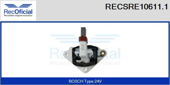 Alternator Regulator (RECSRE10611.1)