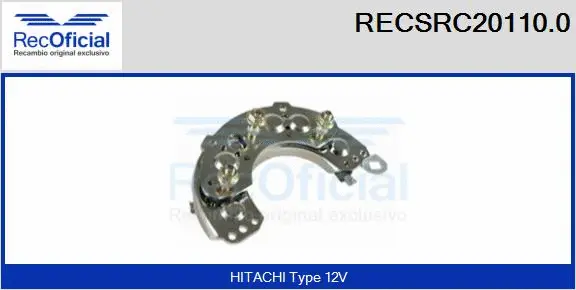 Rectifier, alternator (RECSRC20110.0)