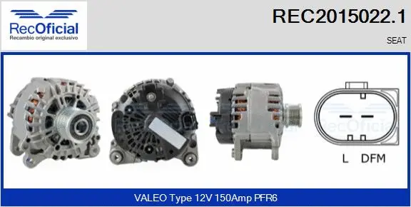 Alternator (REC2015022.1)