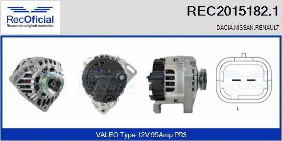 Alternator (REC2015182.1)
