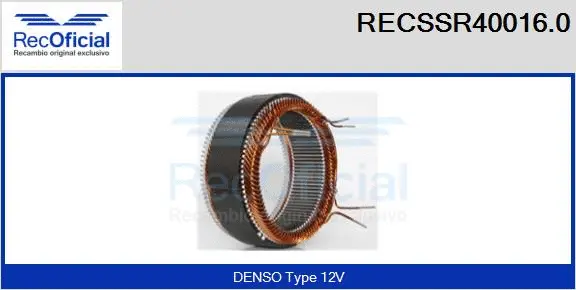 Stator, alternator (RECSSR40016.0)