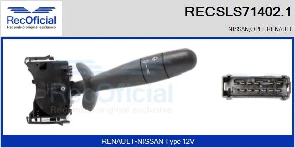 Steering Column Switch (RECSLS71402.1)