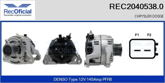 Alternator (REC2040538.0)