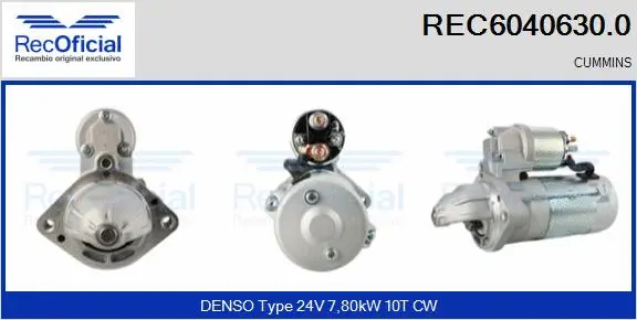 Starter (REC6040630.0)