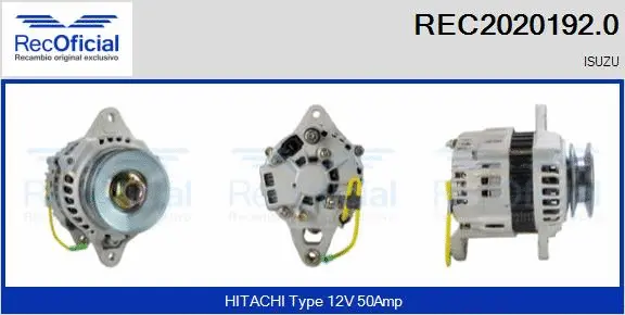 Alternator (REC2020192.0)