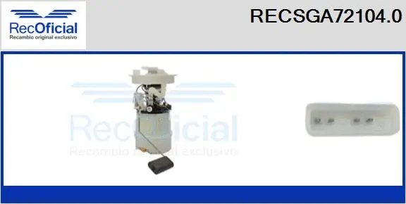Fuel Feed Unit (RECSGA72104.0)