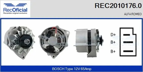 Alternator (REC2010176.0)