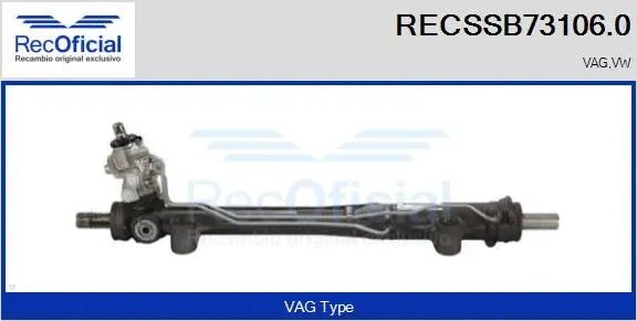 Steering Gear (RECSSB73106.0)