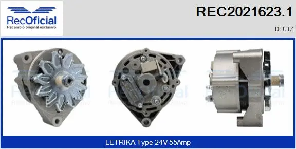 Alternator (REC2021623.1)