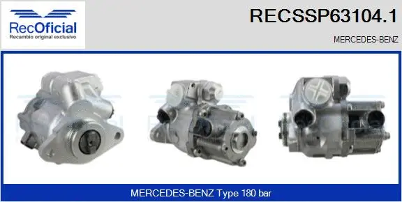Hydraulic Pump, steering (RECSSP63104.1)