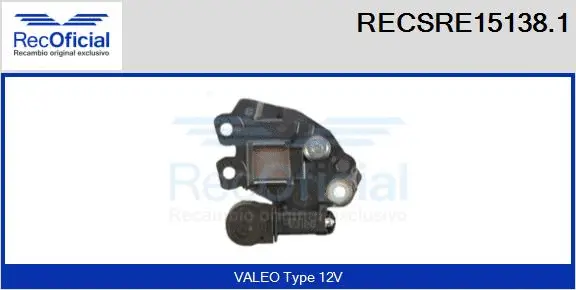 Alternator Regulator (RECSRE15138.1)