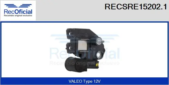Alternator Regulator (RECSRE15202.1)