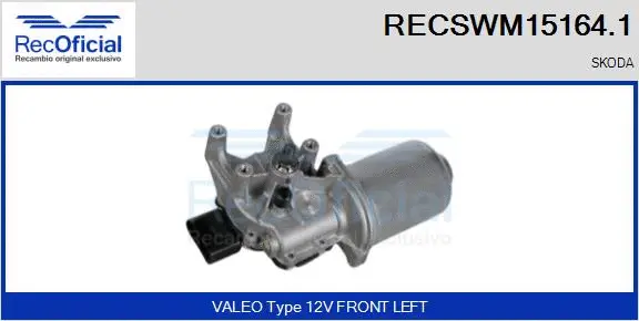 Wiper Motor (RECSWM15164.1)