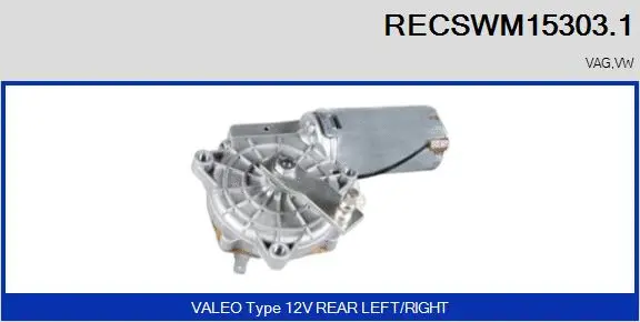 Wiper Motor (RECSWM15303.1)